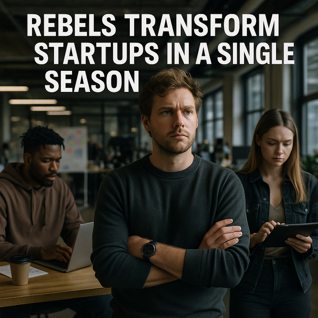 Rebelové mezi startupy mění trh během jediné sezony